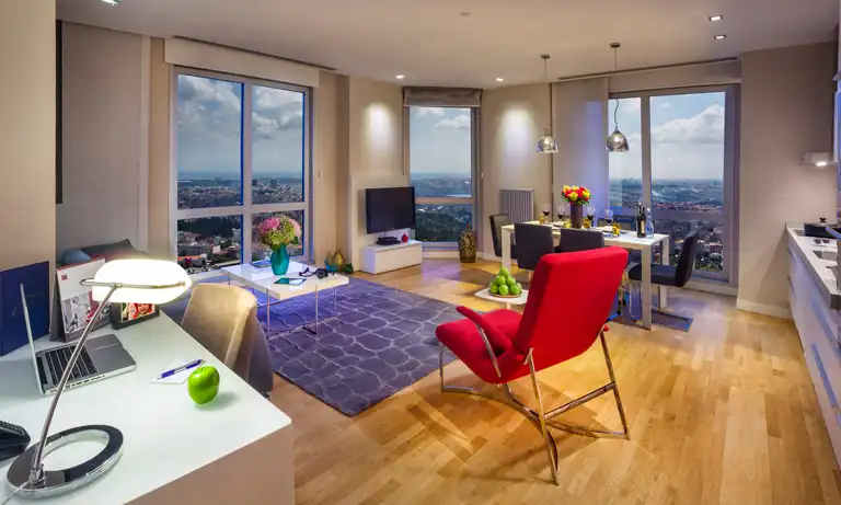 تصویر یکی از واحدهای هتل آپارتمان فریزر پلیس آنتهیل