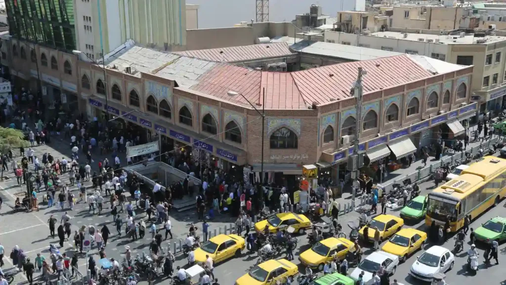 عکس بازار بزرگ تهران
