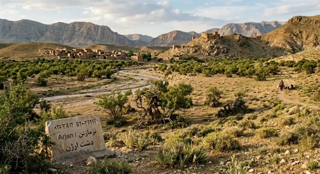 ناریخچه نام دشت ارژن