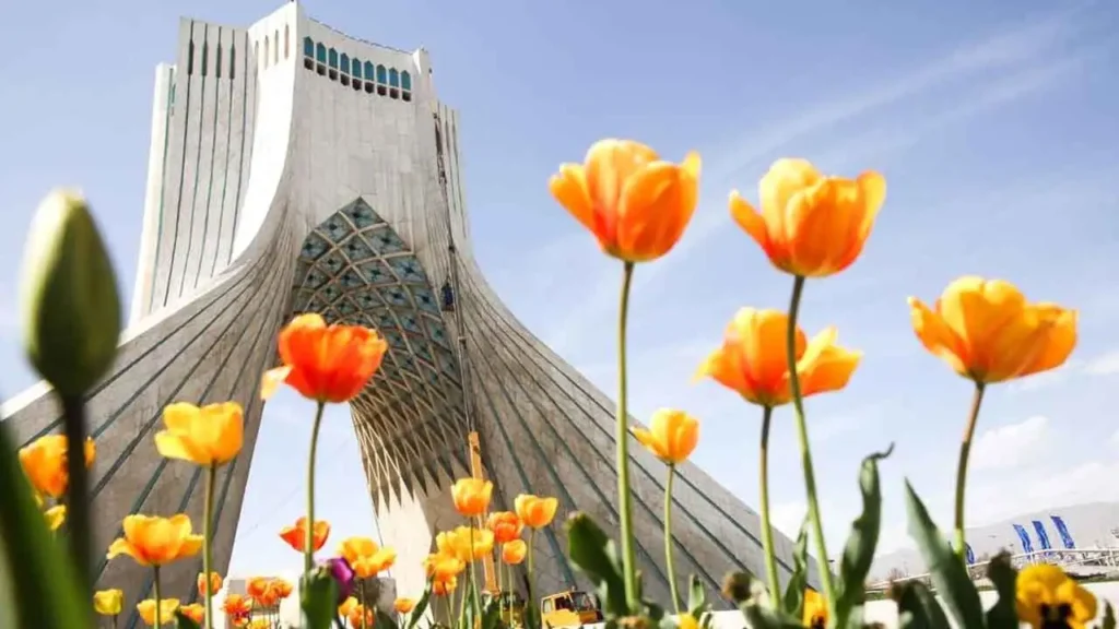عکس برج آزادی تهران