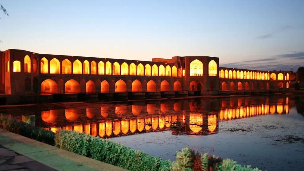 عکس از پل خواجو اصفهان 
