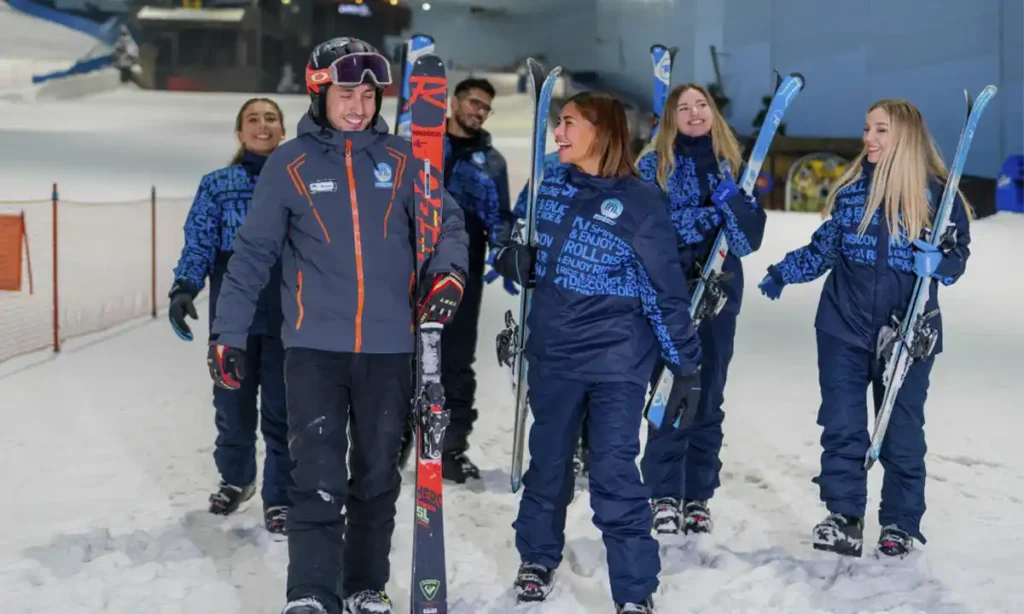 دوره های آموزشی Ski Dubai