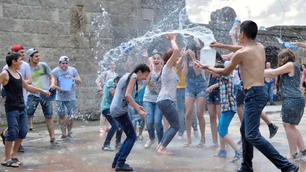 تفریحات آبی یکی از فستیوال های ارمنستان