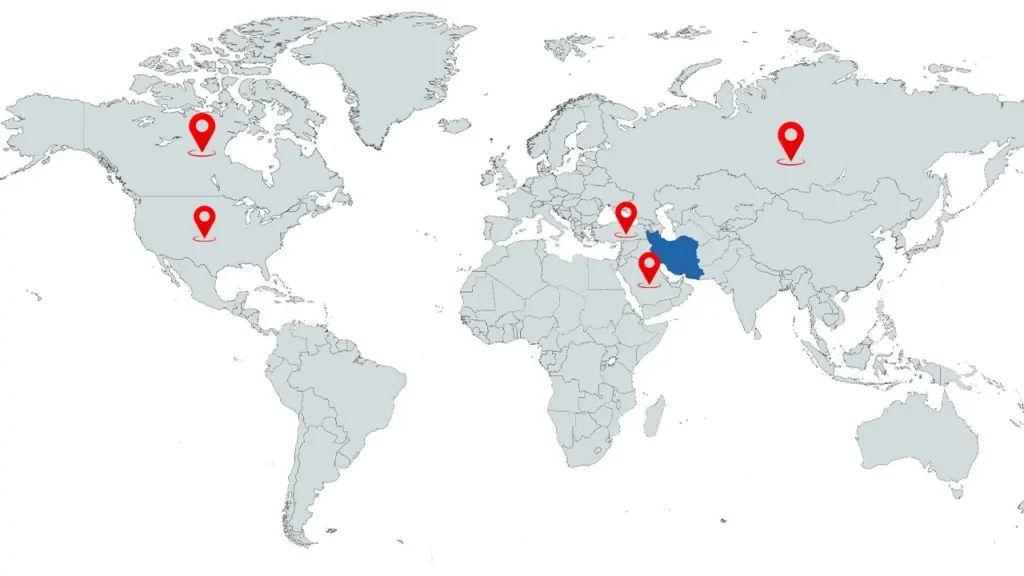 پرکاربردترین پیش شماره کشورها برای ایرانیان