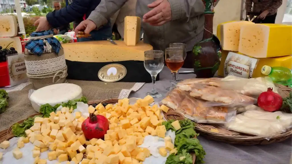 فستیوال پنیر گرجستان 