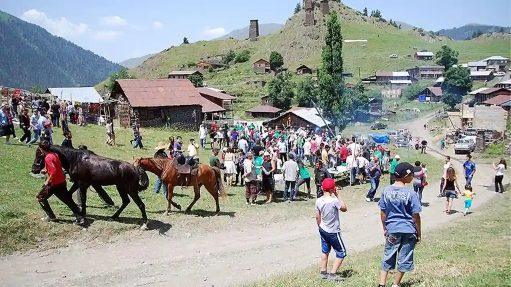 توشتوبا از فستیوال های گرجستان