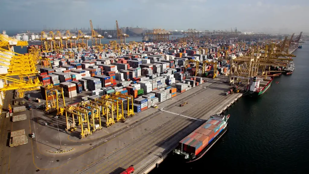 ترمینال قدیمی بندر جبل علی دبی