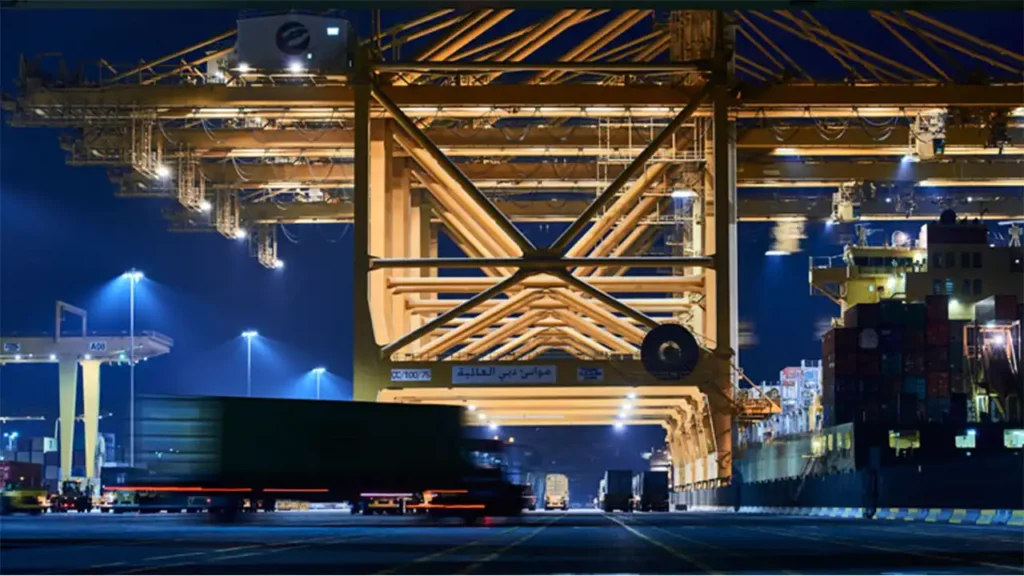 هوش مصنوعی در بندر جبل علی دبی