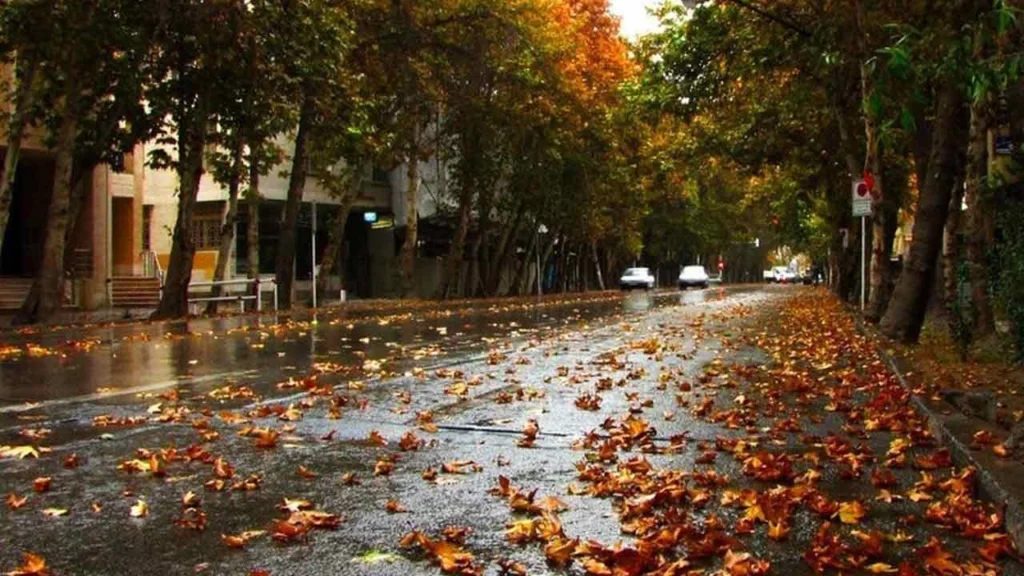 عصر خیابان ولیعصر تهران