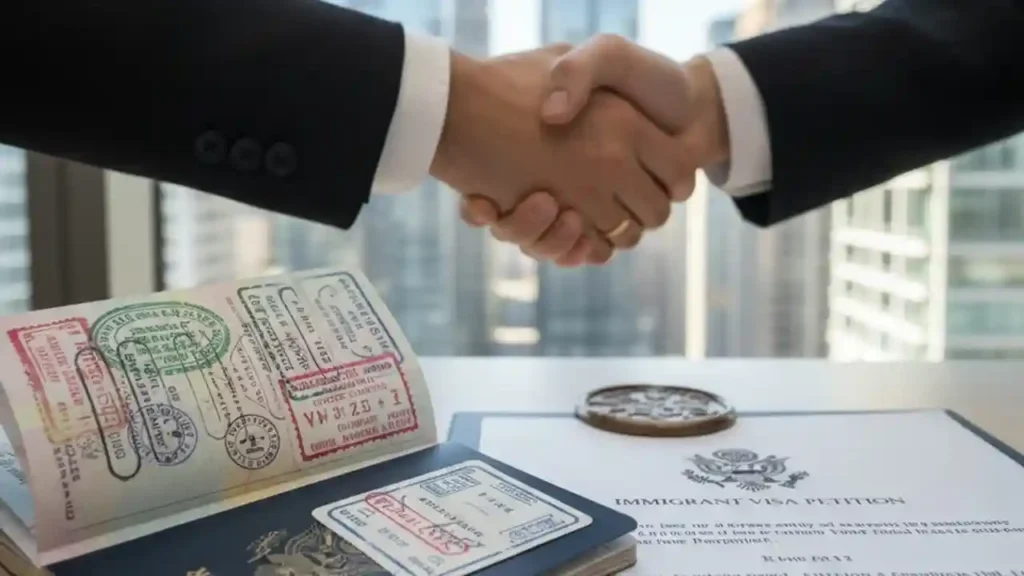 دریافت ویزای مهاجرتی