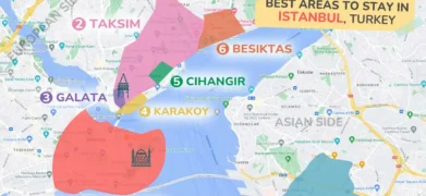 بهترین منطقه استانبول برای رزرو هتل کجاست؟