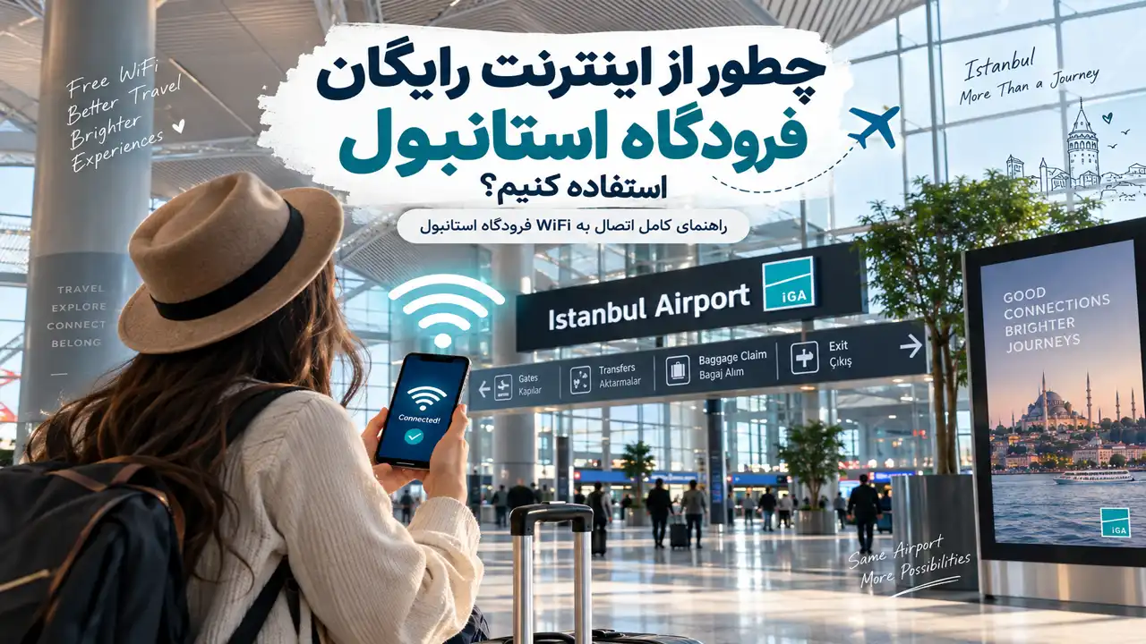 اینترنت رایگان فرودگاه استانبول