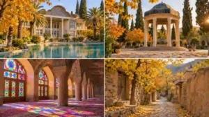 جاهای دیدنی شیراز در پاییز